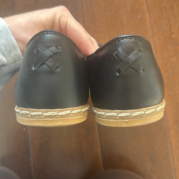 Charix Black Slip On Shoes Like New Black Leather - Picture 7 of 7